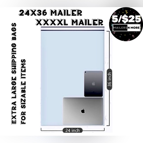 ❤️Bigger Mailers  SELECT OPTION 5/$25 buy 5 sets pay $5 each - Picture 2 of 9